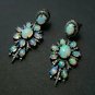 Ethiopian Opal Designer Earring 925 Silver Diamond Dangle Earring Wedding Gift.