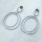 Diamond Designer Earring 925 Silver Handmade Dangle Earring Birthday Jewelry.