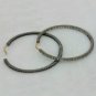Diamond Hoop Earring Big Hoop Diamond Jewelry 925 Sterling Silver Jewelry Gift.