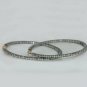 Diamond Hoop Earring Big Hoop Diamond Jewelry 925 Sterling Silver Jewelry Gift.