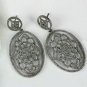 Diamond Flower Dangle Earring Boho 925 Sterling Silver Jewelry Birthday Gift.