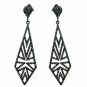 Pave Diamond Earring Antique Design 925 Silver Fashion Diamond Earring Jewelry.
