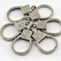 Natural Pave Diamond Lobster Clasps 925 Silver Jewelry Making Supplies.