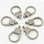 Natural Pave Diamond Lobster Clasps 925 Silver Jewelry Making Supplies.