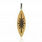 Pave Diamond Marquise Pendant 925 Sliver Fashion Diamond Jewelry For Valentines.