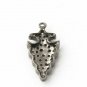Diamond Arrow Charm Pendant 925 Silver Charm Pave Diamond Jewelry Supplies.