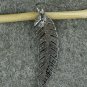 Leaf Pendant Pave Diamond 925 Silver Leaf Anniversary Diamond Pendant Charm.