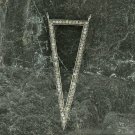Pave Diamond Triangular Pendant 925 Silver Diamond Arrow Head Pendant Gift. Pave Diamond Triangular Pendant 925 Silver Diamond Arrow Head Pendant Gift.