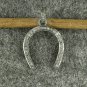 Pave Diamond Horse Shoe Charm Pendant 925 Silver Diamond U Shape Pendant Charm.