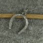 Pave Diamond Horse Shoe Charm Pendant 925 Silver Diamond U Shape Pendant Charm.
