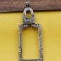 Pave Diamond Lock Pendant 925 Silver Handmade Diamond Lock Charm Pendant Gift.