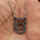 Circle Pendant Pave Diamond Charm Pendant 925 Silver Fashion Pendant For Gift. Circle Pendant Pave Diamond Charm Pendant 925 Silver Fashion Pendant For Gift.