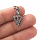 Arrow Pendant Pave Diamond 925 Silver Diamond Pendant Charm For Christmas Gift. Arrow Pendant Pave Diamond 925 Silver Diamond Pendant Charm For Christmas Gift.