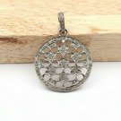Pave Diamond Victorian Pendant 925 Silver Diamond Valentines Day Pendant Gift. Pave Diamond Victorian Pendant 925 Silver Diamond Valentines Day Pendant Gift.