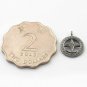 Pave Diamond Round Cross Charm Pendant 925 Sterling Silver Additional Findings.
