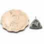 Pave Diamond Triangle Charm Pendant 925 Sterling Silver Additional Findings Gift