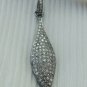 Pave Diamond Fashion Pendant 925 Silver Diamond Drop Pendant Birthday Gift.