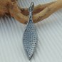 Pave Diamond Fashion Pendant 925 Silver Diamond Drop Pendant Birthday Gift.