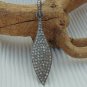 Pave Diamond Fashion Pendant 925 Silver Diamond Drop Pendant Birthday Gift.