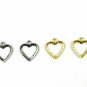 Heart Pendant 925 Silver Pave Diamond Pendant For Birthdays Gift.