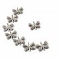 Pave Diamond Butterfly Charm Pendant 925 Silver Minimalist Diamond Pendant.