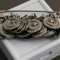 Pave Diamond Moon Star Charm Pendant 925 Silver Diamond Charm Jewelry Findings.