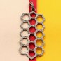 Diamond Honeycomb Pendant 925 Silver Pave Diamond Birthday Charm Pendant Jewelry