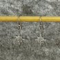 Pave Diamond Star Burst Earring 925 Silver Diamond Birthday Charm Earring Gift.