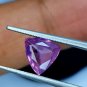 Mozambique Pink Spinel 1.45ct Excellent Cut Trillion Shape Pink Spinel CERTIFIED