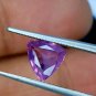 Mozambique Pink Spinel 1.45ct Excellent Cut Trillion Shape Pink Spinel CERTIFIED