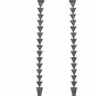 Arrow Stick Earring 14k Gold Pave Diamond 925 Silver Diamond Dangle Earring Gift