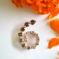 Spiral Diamond Necklace 14k Solid Gold Everyday Pendant Swirl Pendant Jewelry.