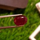 3.30cts Mozambique Ruby Blood Red Cut Stone UNHEATED Ruby 100%Natural CERTIFIED. 3.30cts Mozambique Ruby Blood Red Cut Stone UNHEATED Ruby 100%Natural CERTIFIED.