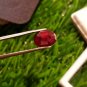 3.30cts Mozambique Ruby Blood Red Cut Stone UNHEATED Ruby 100%Natural CERTIFIED.