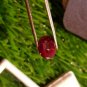3.30cts Mozambique Ruby Blood Red Cut Stone UNHEATED Ruby 100%Natural CERTIFIED.
