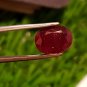 3.30cts Mozambique Ruby Blood Red Cut Stone UNHEATED Ruby 100%Natural CERTIFIED.