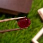 3.30cts Mozambique Ruby Blood Red Cut Stone UNHEATED Ruby 100%Natural CERTIFIED.