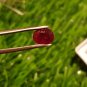 Mozambique Ruby 1.00Cts Cut Stone UNHEATED Ruby 100%Natural CERTIFIED Ruby.
