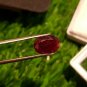 3.30cts Mozambique Ruby Blood Red UNHEATED Ruby 100%Natural Ruby Cut Stone.