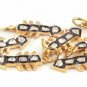 1 Pc Rose Cut Diamond Arrow Pendant Polki Diamond Charm 925 Silver Polki Pendant