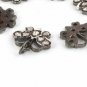 1 Pc Rose Cut Diamond Bee Pendant Polki Diamond Charm 925 Silver Polki Pendant.