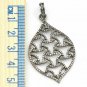 Pave Diamond Vintage Pendant 925 Silver Diamond Handmade Graduation Gift Pendant