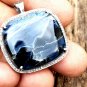 Pietersite Pendant 925 Silver Diamond Square Pietersite Cabochon Pendant Gift.