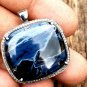 Pietersite Pendant 925 Silver Diamond Square Pietersite Cabochon Pendant Gift.