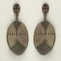 Pave Diamond Dangle Earring 925 Silver Fashion Diamond Stud Earring Fine Jewelry