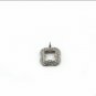 Clover Charm Pendant 925 Silver Charm Pave Diamond Pendant For Christmas Gift's.