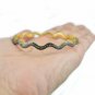 Pave Diamond Handmade Bangle Bracelet 925 Silver Modern Diamond Bangle.