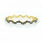 Pave Diamond Handmade Bangle Bracelet 925 Silver Modern Diamond Bangle.