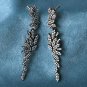 Natural Diamond Wing Earring 925 Sterling Silver Birthday Diamond Earring Gift.