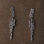 Natural Diamond Wing Earring 925 Sterling Silver Birthday Diamond Earring Gift.
